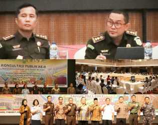 Asintel dan Aspidsus Kejati Riau Hadiri Konsultasi Publik Ke-II Penyusunan RTRW dan KLHS RTRW Riau