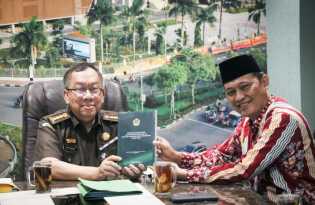 Asintel Kejati Riau Menerima Audiensi dari LDII Wilayah Riau