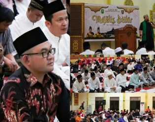 Koordinator Bidang Intelijen Kejati Riau Hadiri Kegiatan Majelis Zikir Isra' Mi'raj LAMR Riau