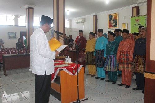 Bupati Suyatno Kukuhkan Pengurus UPZ Rohil