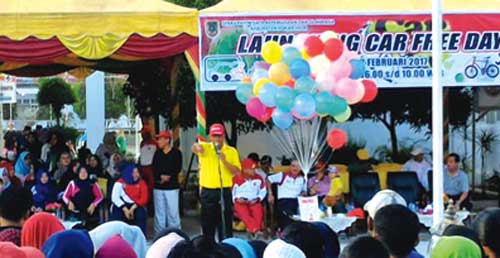 Bupati Minta Car Free Day di Rohil Berkelanjutan