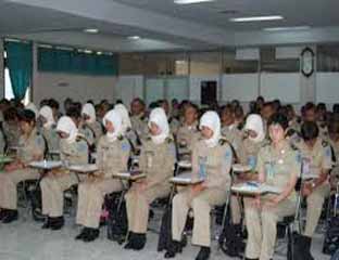 Ratusan IPDN Yang Selesai PKL Kembali Belajar ke Kampus