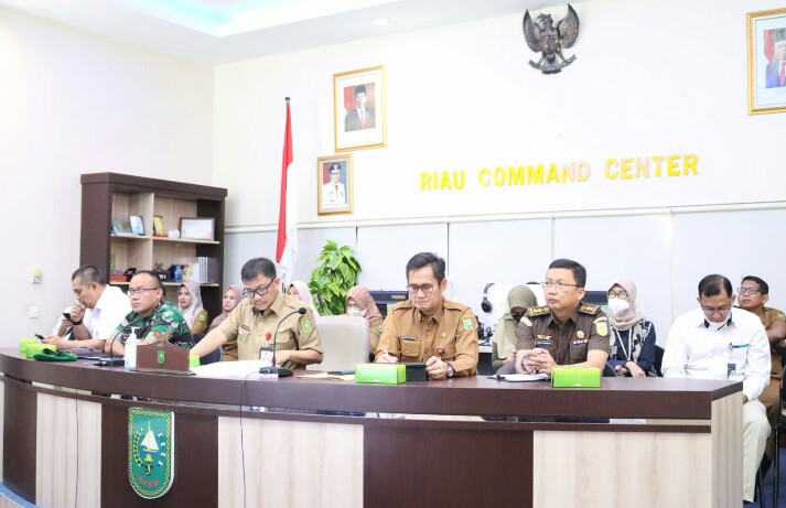 Koordinator Bidang Datun Kejati Riau Hadiri Rakor Pengendalian Inflasi Daerah 2023