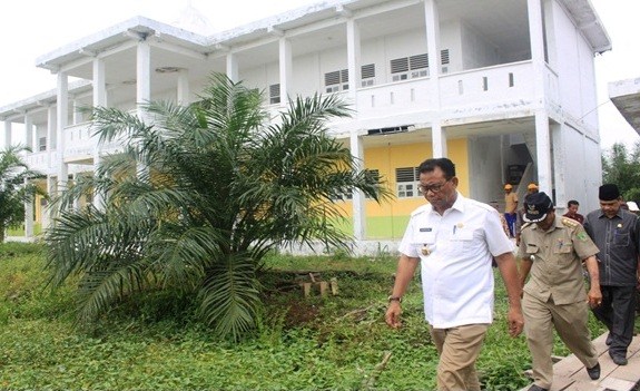Pusat Pemerintahan Rohil Kini Sudah Bersolek di Batu Enam