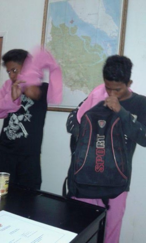 Lagi - Lagi Siswa di Rohil Terjaring Ngenet