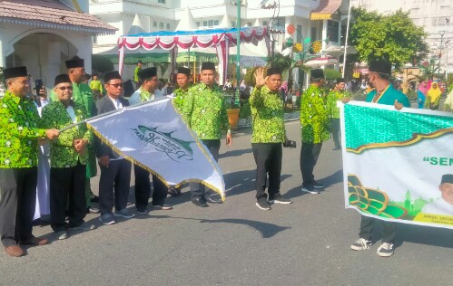 Sambut Ramadhan, Ormas Islam di Rohil Gelar Pawai Tabliqh Akbar