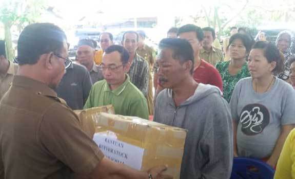 Bupati Pesan Warga Rumah Dari Kayu di Mita Waspada dari Api