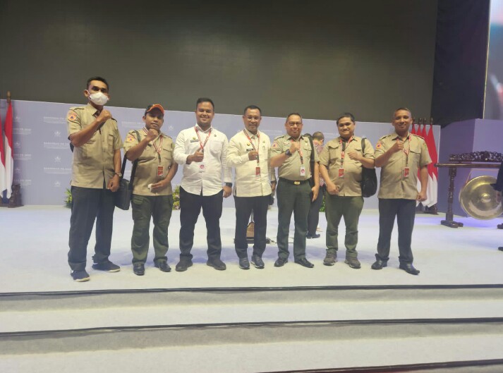 Sekda Rohil Hadiri Rakornas Penanggulangan Bencana Tahun 2023