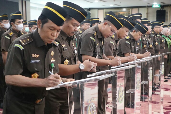 JAM-Intelijen: Laksanakan Core Value Trapsila Adhyaksa atau Tri Krama Adhyaksa & ASN Berakhlak