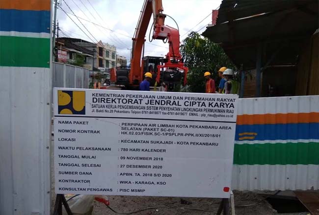 Dikeluhkan Masyarakat, Dan Kontraktorpun Diminta Bertanggung Jawab atas Proyek IPAL