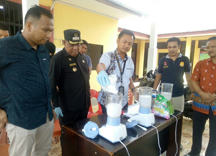 Jamiludin Saksikan Pemusnahan BB Sabu 463,28 gram.