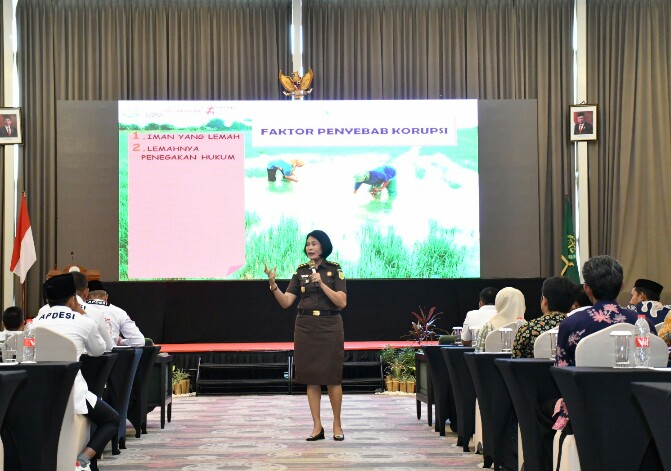 Puspenkum Kejagung Melaksanakan Giat Penerangan Hukum Pengelolaan Dana Desa
