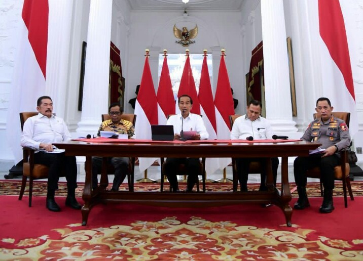 Presiden Jokowi Tegaskan Komitmen Pemerintah Berantas Korupsi Tak Pernah Surut