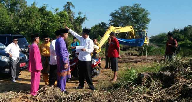Parit Bepak Akan di Sediakan Taman Pemancingan Warga