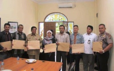Keputusan Final, Akhirnya Warga Rantau Bais Rohil Terima Ganti Rugi Lahan  Rp 10 Ribu Permeter