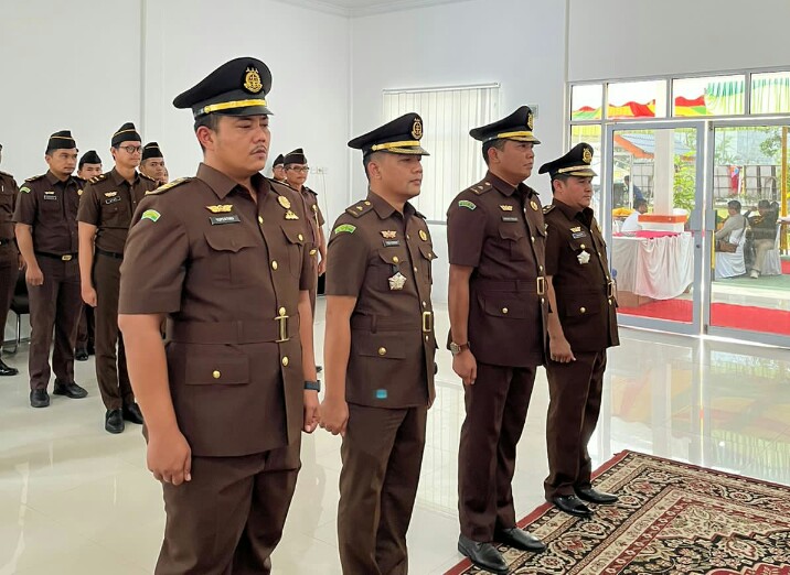 Kajari Rohil Pimpin Sertijab Kasi Intel dan Kasi Pidsus