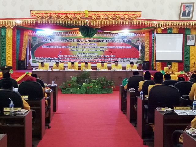 Parnipurna HUT Rohil di Hadiri Tokoh dan Pendiri Rohil