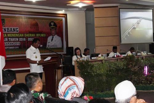 DPRD Hadiri Acara Pra Musrenbang RPJMD Rohil