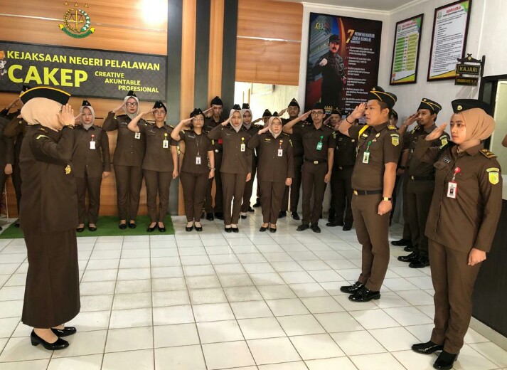Tim Inspeksi Khusus Inspektorat Keuangan JAM-Pengawasan Kejagung RI Kunker ke Kejari Pelalawan