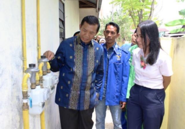 Program Gas Rumah Tangga Kota Pekanbaru Sukses Menyentuh Warga