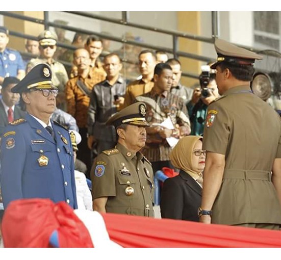 Mendagri Hadiri Perayaan HUT Damkar Ke-100, Satpol PP ke-49 dan Satlinmas ke-57 Sukses di Pekanbaru.