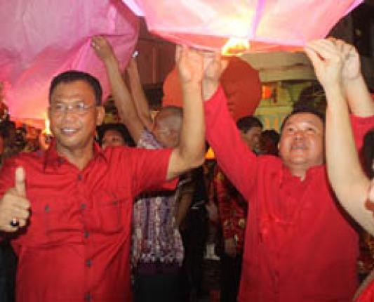 Bupati Janji Pembelian Lampu Lampion di Anggarkan 2017
